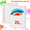 Stretched Canvas for Painting - 8x10 Inch/20 Canvas Value Pack - Triple Primer Acid Free 100% Cotton Blank Canvas for Painting Supplies Oil and Acrylic Pouring Art Watercolor